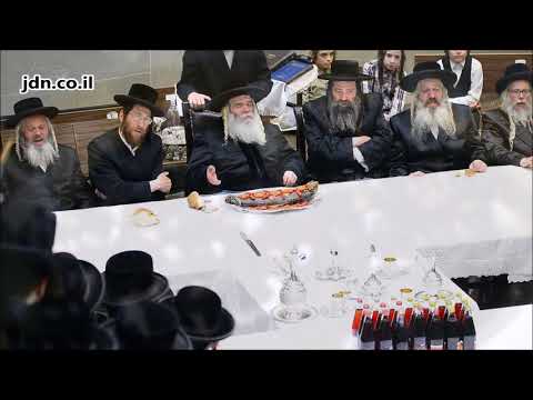 Kretchnif Yerushalayim Rebbe Commemorating His Father's Yahrtzeit - Iyar 5778