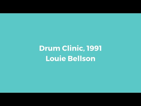 Louie Bellson - Drum Dlinic, 1991