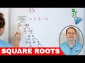 01 Simplify Square Roots With Factor Trees In Algebra Radical Expressions Part 1