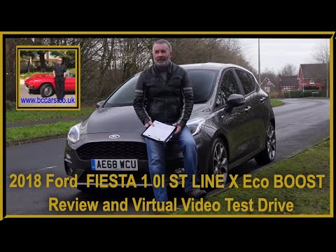 2018 Ford  FIESTA 1 0I ST LINE X Eco BOOST | Review and Test Drive