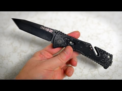SOG Trident Tanto Folding Knife Review