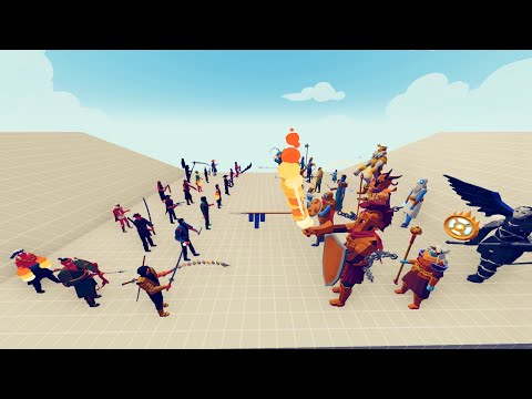 MORTAL KOMBAT vs GREEK GODS - Totally Accurate Battle Simulator TABS