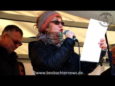 Gegen Waffenexporte in die Türkei - Bettina Franke, Schauspielerin Medico International