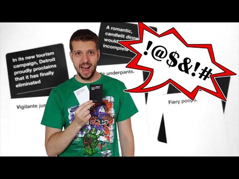 Interzis minorilor | Cărți Anti Homosapiens Boardgame Review | Tutorial în limba română