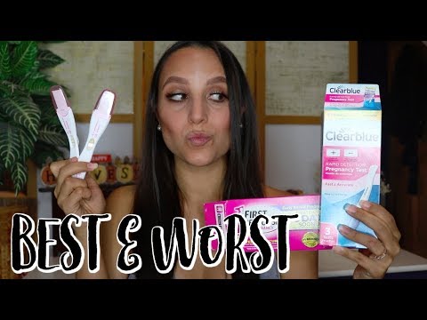 Pregnancy test with pregnancy test kits