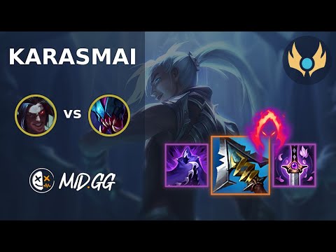 MID.GG: [ KarasMai ] Kayn JUNGLE vs Rek'Sai | NA CHALLENGER | LOL Season 2025