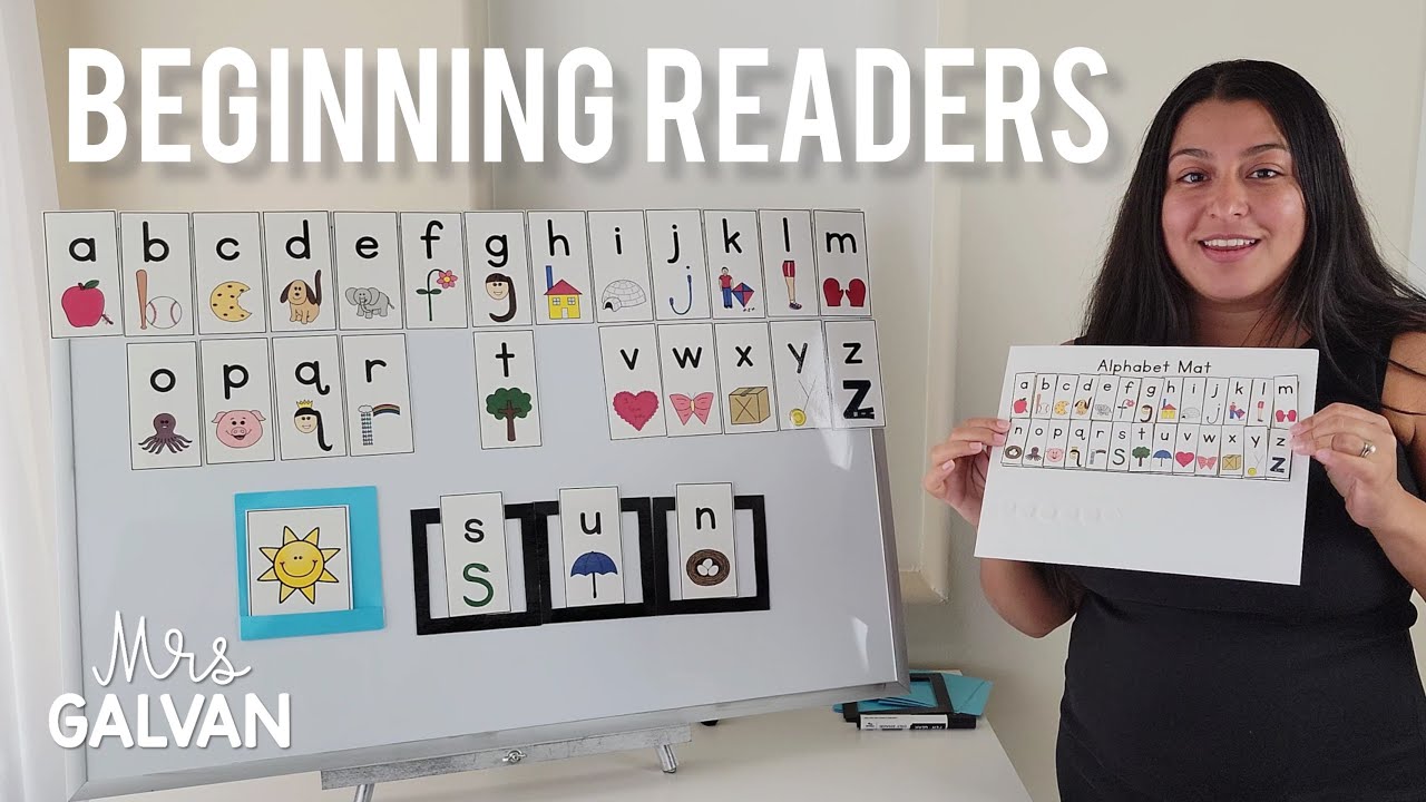 How to teach a child to read | Teaching Beginning Readers