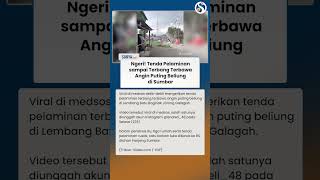 NGERI! Tenda Pelaminan TERBANG Terbawa Angin Puting Beliung di Sumbar