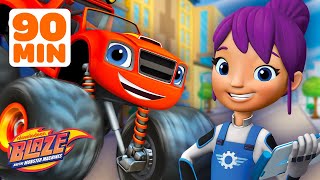 Gabby's Mechanic Missions! w/ Blaze & AJ #17 | Games For Kids | Blaze and the Monster Machines