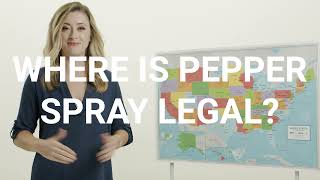 Where is Pepper Spray Legal? (YOU ASKED Series)