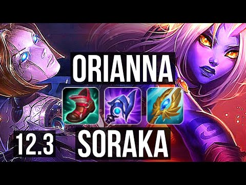 ORIANNA vs SORAKA (MID) | Rank 3 Ori, 8/1/12, Dominating, Rank 27 | EUW Challenger | 12.3