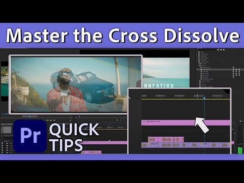How to Add Cross Dissolve Transitions in Premiere Pro | Quick Tips with Vinnie Hobbs | Adobe Video