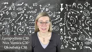 Lycopodium, Nux Vomica, Okoubaka. Die Verdauungsmittel!
