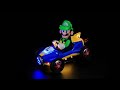 BrickBling LED-Licht-Set für LEGO® 72050 Super Mario Kart Luigi