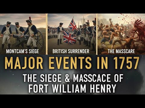 Major Events of 1757: The Siege of Fort William Henry & The Tragic Massacre