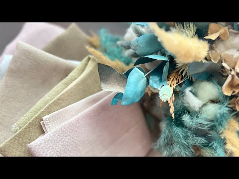 #7. SERAPHIM HAND DYED FABRICS - Обзор тканей ручного окрашивания.