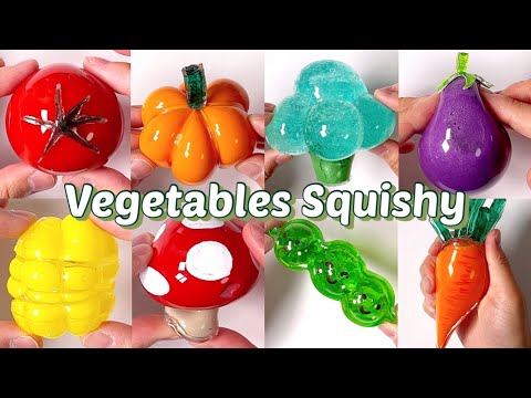 야채/채소 ???????????????????????????????? 말랑이 모아보기 - DIY Vegetables Squishy with Nano Tape Series! ????Part1????