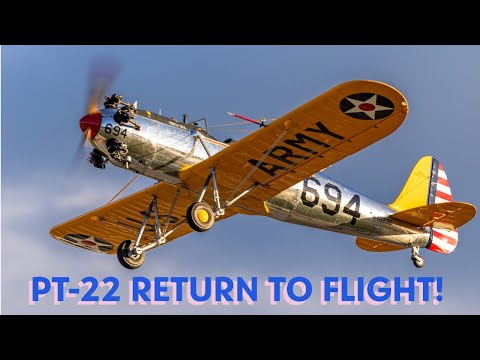Ryan PT-22 Flies after 70 Years