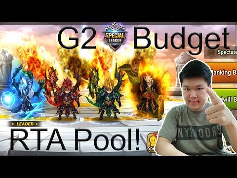 Summoners War - How to Get G2 in RTA with Limited and Mostly F2P Monsters!