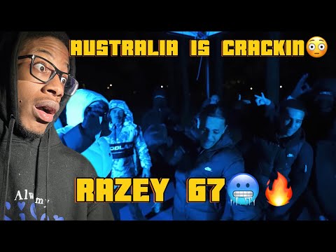 AUSTRALIAN DRILL CRACKIN!! Razey (67) - Stackin AUSSIE DRILL REACTION😳 HE TALKING CRAZYYYYYY BRO