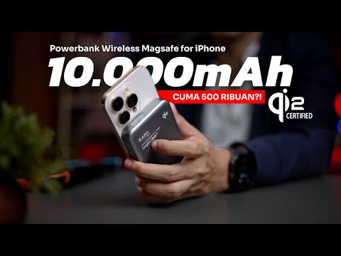 500Ribuan! Powerbank Wireless iPhone 10.000mAh Qi2 MagSafe - RAPAtech Origin On+