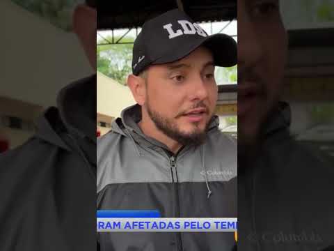 Temporal atinge quase mil imóveis em Laranjeiras do Sul.... Créditos: @Band Paraná ..#tornado #pr