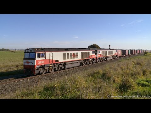 SCT 7922V Dooen / Horsham Containers - PoathTV Australian Trains & Railways