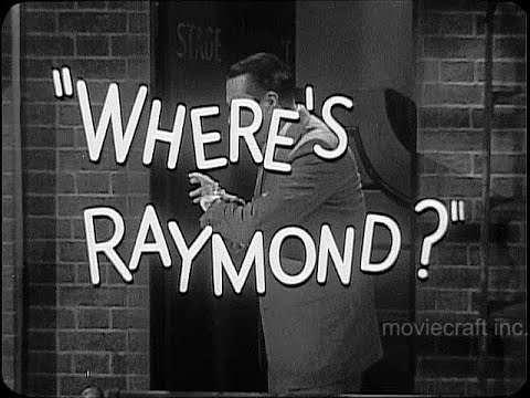 Where's Raymond. TV series stars Ray Bolger, 1953. Episode: Lieutenant Oglemeyer. ABC Network.