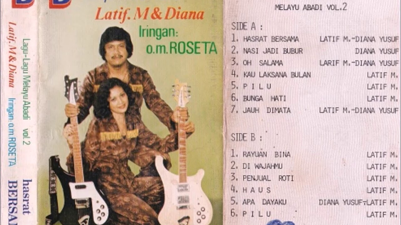 Lagu Lagu Melayu Abadi Vol.2 / Latif M & Diana
