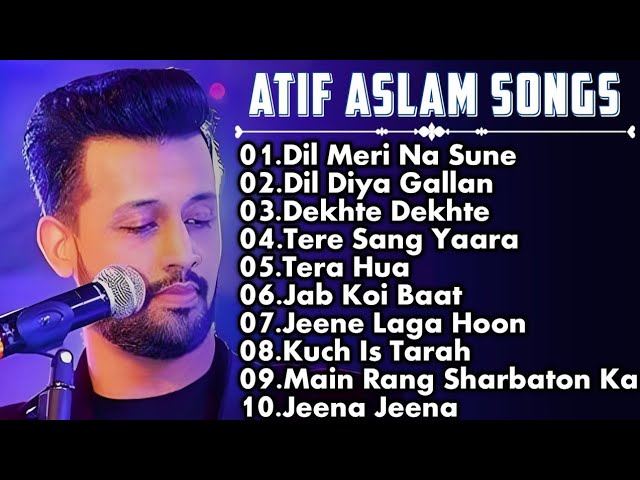 Best Of Atif Aslam 💞 Popular Songs 💞 Top 10 Songs 💞 Jukebox 💞 Atif Aslam Hit Songs 2023| #atifaslam SDDEFAULT Thumbnail