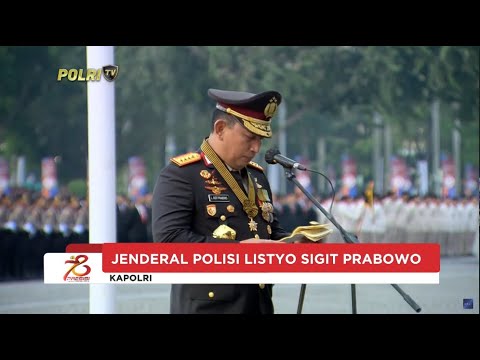 KAPOLRI DI UPACARA HARI BHAYANGKARA KE-78