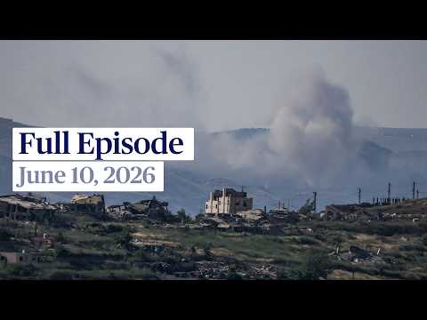 PBS News Hour live episode, June 10, 2026