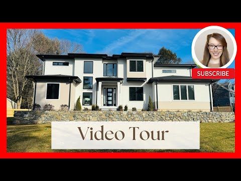 New Construction Video Tour | Lexington, MA | 6,402 sqft | Listing Price $3,195,000 | Contemporary