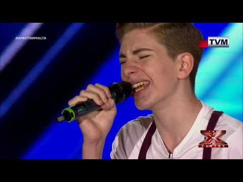 X Factor Malta - The Chair Challenge - Miguel Bonello
