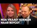 Noa vraagt Ronald Koeman naar Vandaag Inside-boycot: 'Ik heb daar wel een mening over'