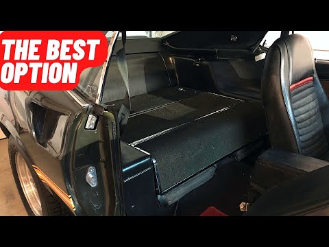 How the Mustang Fold Down Seat Works