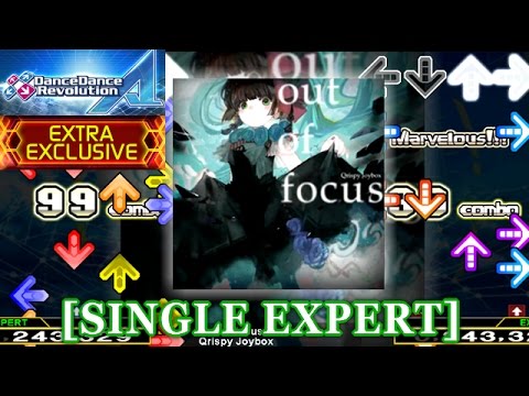 【DDR A】 out of focus [SINGLE EXPERT] 譜面確認＋クラップ