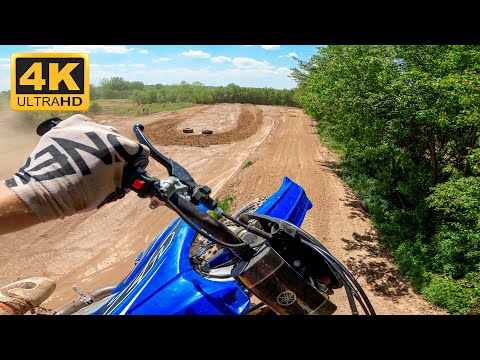 Backyard MX Track on YZ250F (4K UHD)