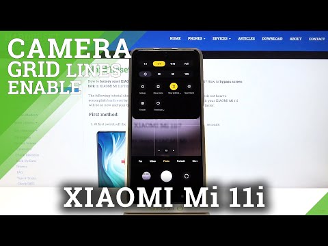 How to Manage Camera Grid Lines in XIAOMI Mi 11i – Add Helper Lines