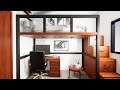 Unique Loft Bed Idea for Small Rooms