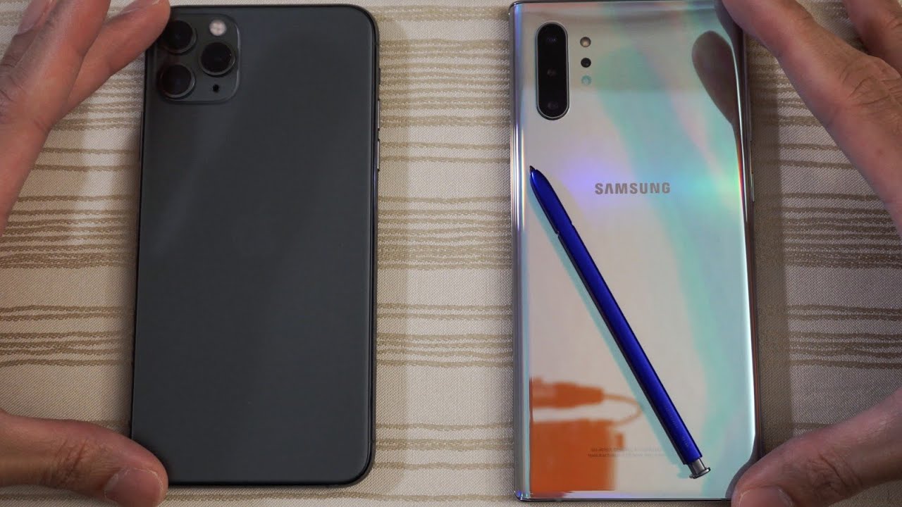 iPhone 11 Pro Max vs Samsung Note 10 Plus - Speed Test! Which is BEAST?!