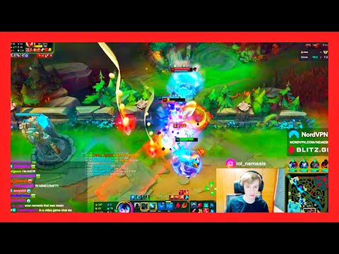 👉🏼 Nemesis DESTROYS T1 Academy On Vayne | Lol Clips