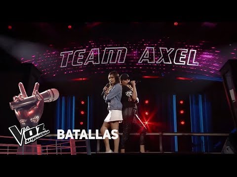 Amorina Alday vs Camila Canziani - "Princesa" - Tini  - Battles - La Voz Argentina 2018