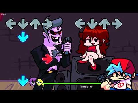 Friday Night Funkin': Tutorial & Week 1 (Luis VS Girlfriend's Ex-Rockstar Dad) [Hard Mode]