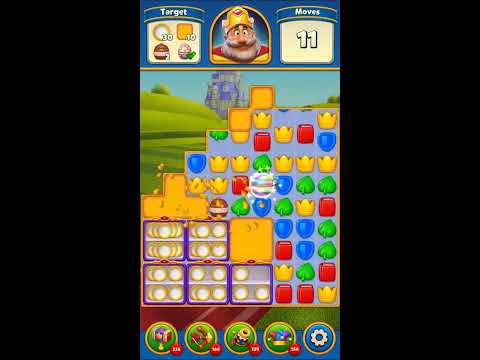 Royal Match Level 3706 - NO BOOSTERS GAMEPLAY 👑 | SKILLGAMING ✔️