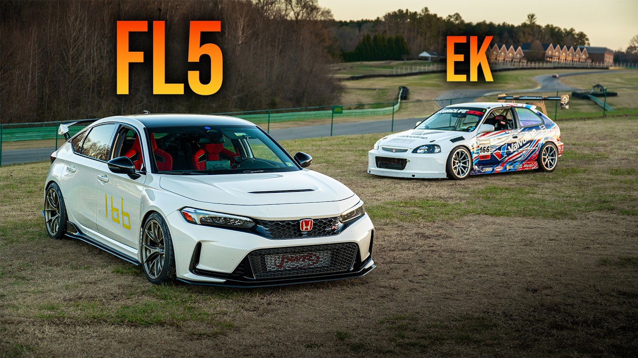 1997 Civic Races a 2023 Civic Type R, You Pick the Winner