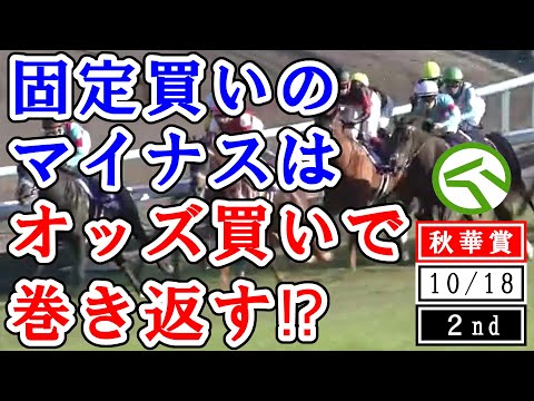 【競馬攻略】秋華賞2020あの馬が出走！固定買いのマイナスはオッズ買いで巻き返す！2020.10/18　新潟競馬　京都競馬　東京競馬　ＪＲＡ