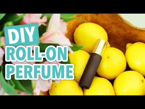 Part of a video titled DIY Roll-On Perfume - HGTV Handmade - YouTube