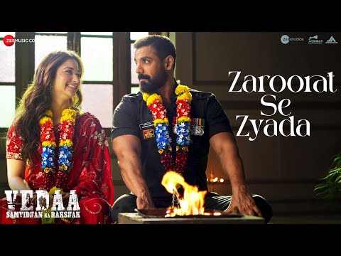 Arijit Singh - Zaroorat Se Zyada | John Abraham & Tamannaah | Amaal Mallik | Vedaa | Lyrical