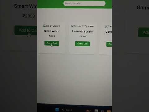 Ecommerce App Development Using Html Css Javascript Full Tutorial
